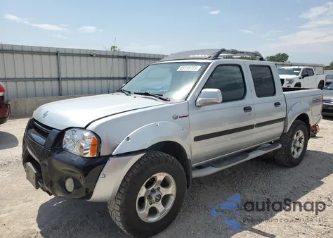 2002 Nissan Frontier Crew Cab Sc из США, поврежденный, VIN 1N6MD27YX2C301550